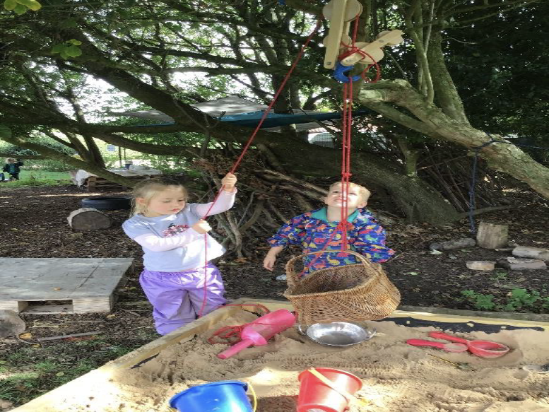 children playing outdoors
